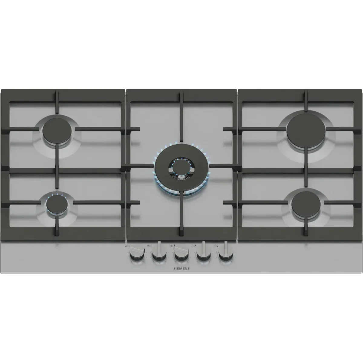 Siemens iQ500 5 Burners Built-in Gas Hob 90cm, Stainless steel, EC9A5RI90M