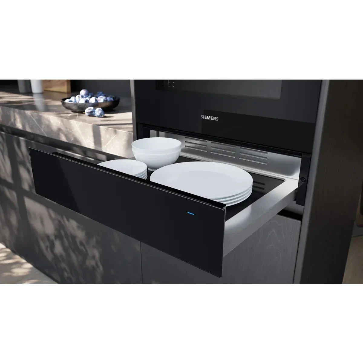 Siemens iQ700 Built-in Warming Drawer, 60cm, Wi-Fi, Black, BI710C1B1B - Image 3