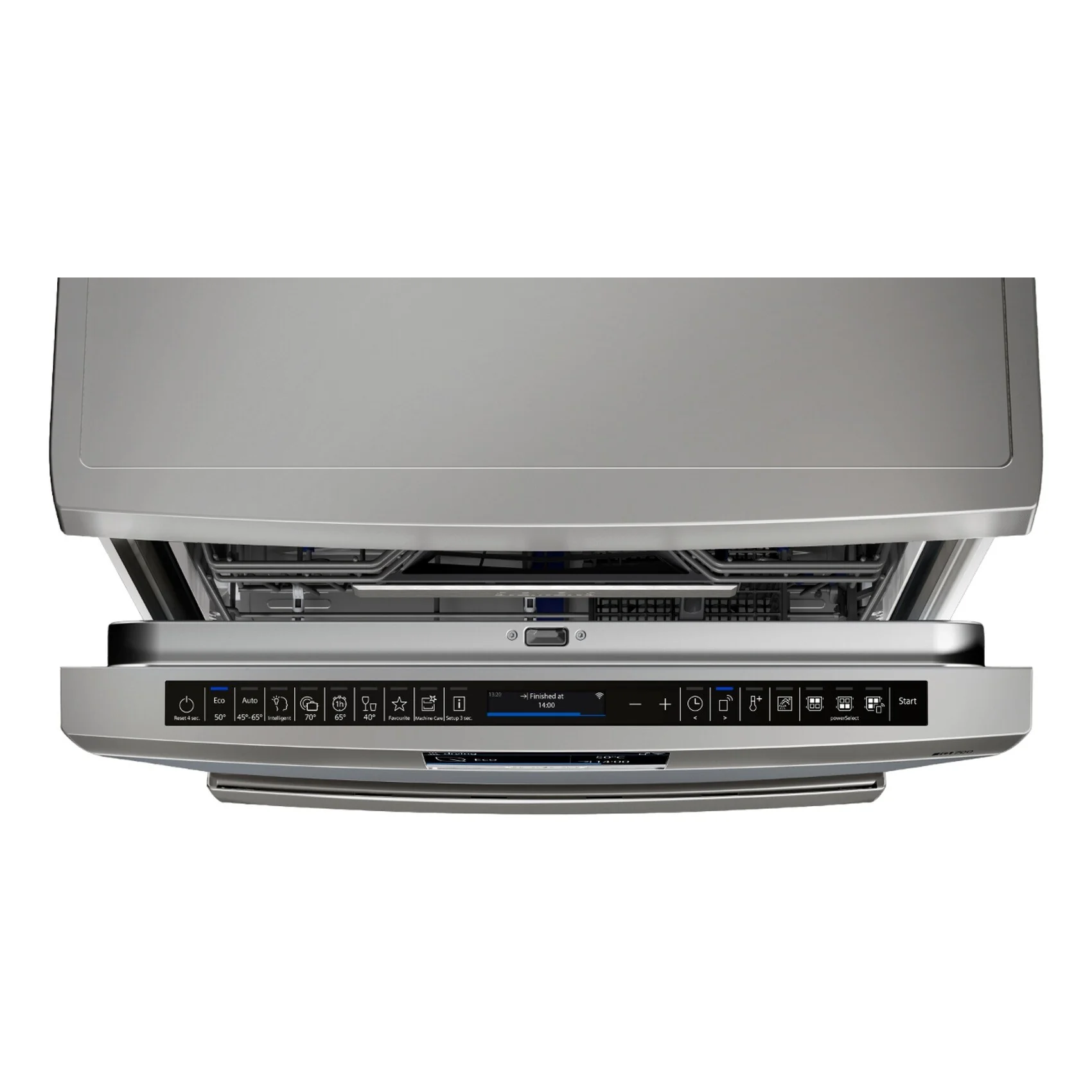 Siemens iQ700 Free Standing Dishwasher, SN27ZI86DM HC, Silver Inox, 13 Place Settings - Image 2