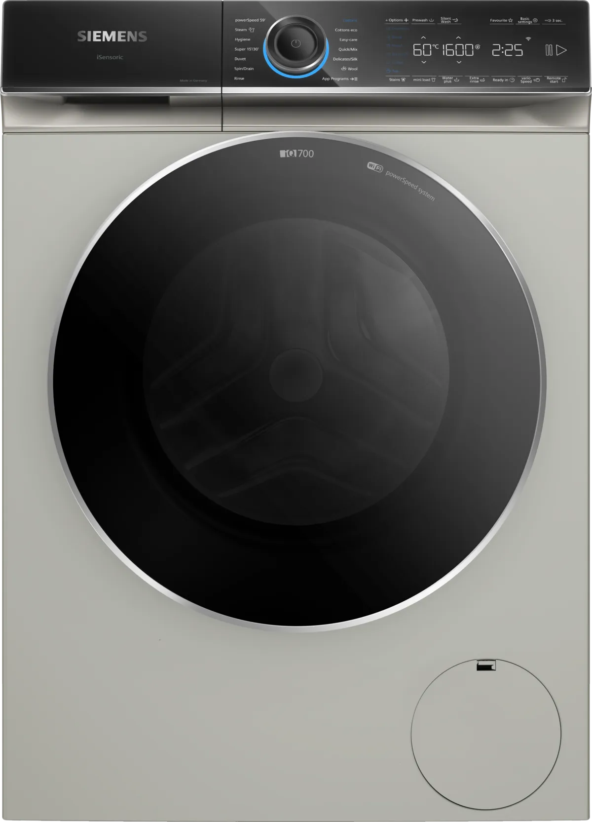 Siemens iQ700 Home Connect 10 Kg Washing Machine, Graphite Color, WG56B20XGC