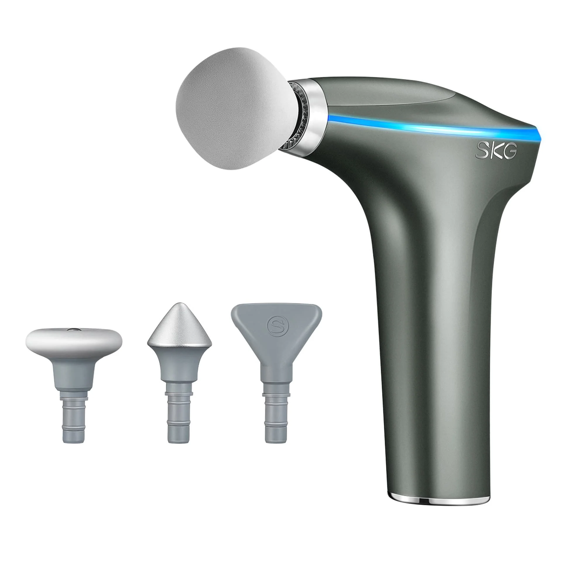 SKG F7-E Body Massager, Portable Electric Muscle Therapy Device, Deep Tissue Relaxation Massager - Image 2