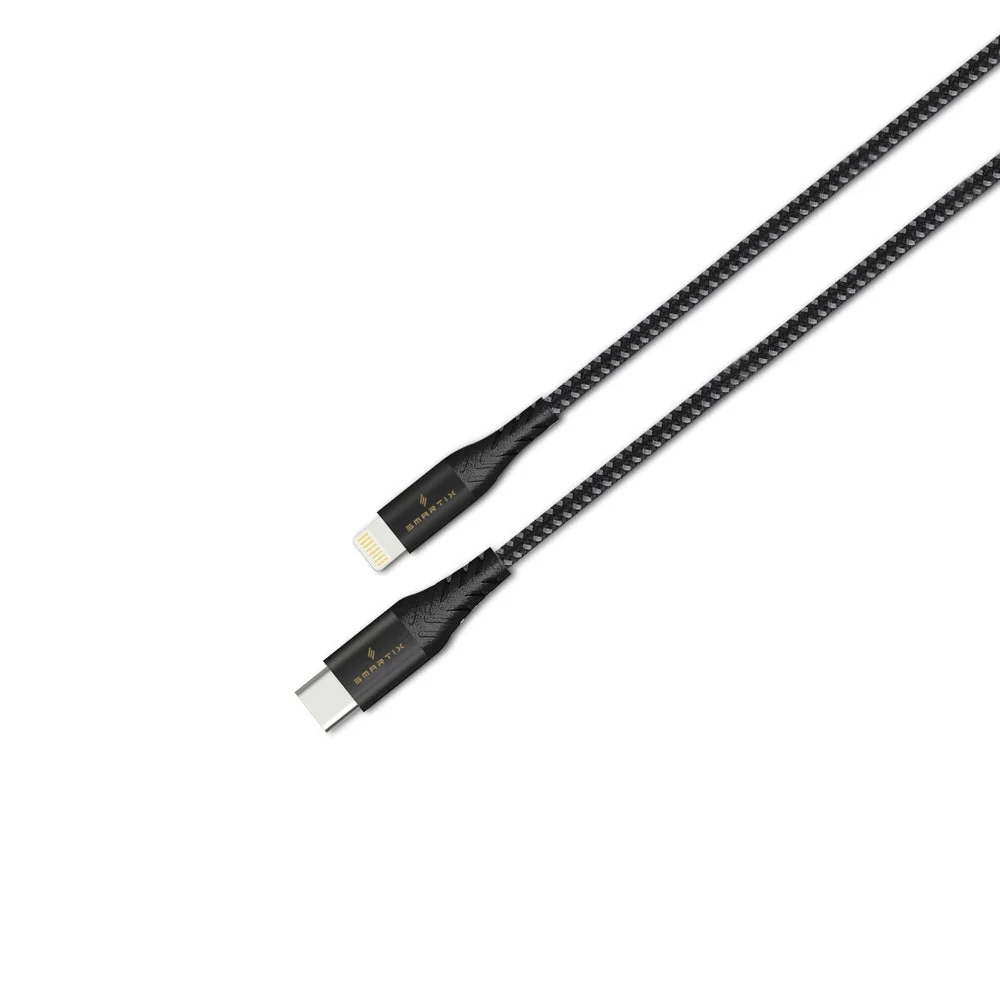 Smartix USB-C to USB-C Cable 1M Black - Image 3