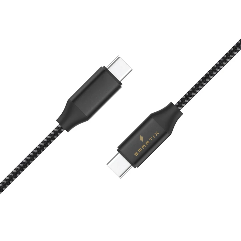 Smartix USB-C to C Cable 1M Black - Image 3