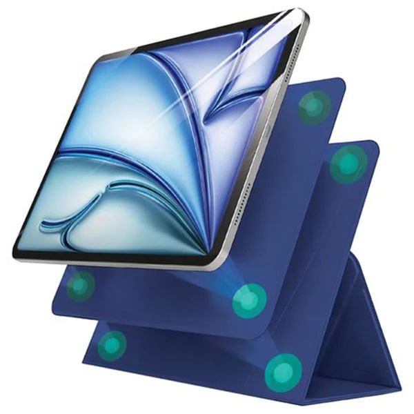 Smartix Magnetic VersaGrip Case iPad Air 11-inch M2, Blue - Image 2