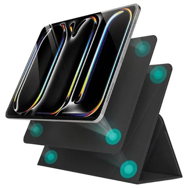 Smartix Magnetic VersaGrip Case iPad Pro 13-inch M4, Black - Image 3