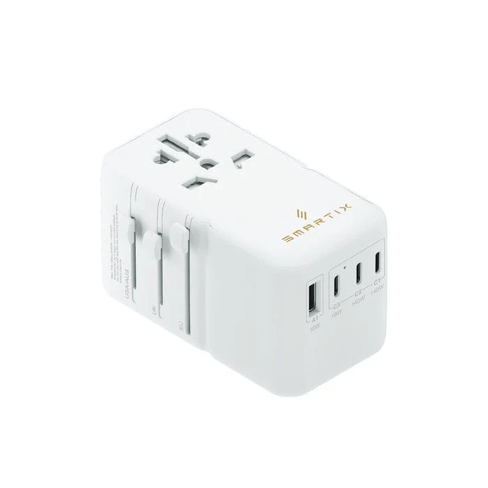 Smartix Premium International Travel Adapter 140W, SM1BCTA5 - Image 2