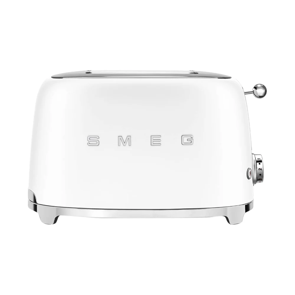 Smeg 950W 50's Retro Style 2-Slice Toaster White