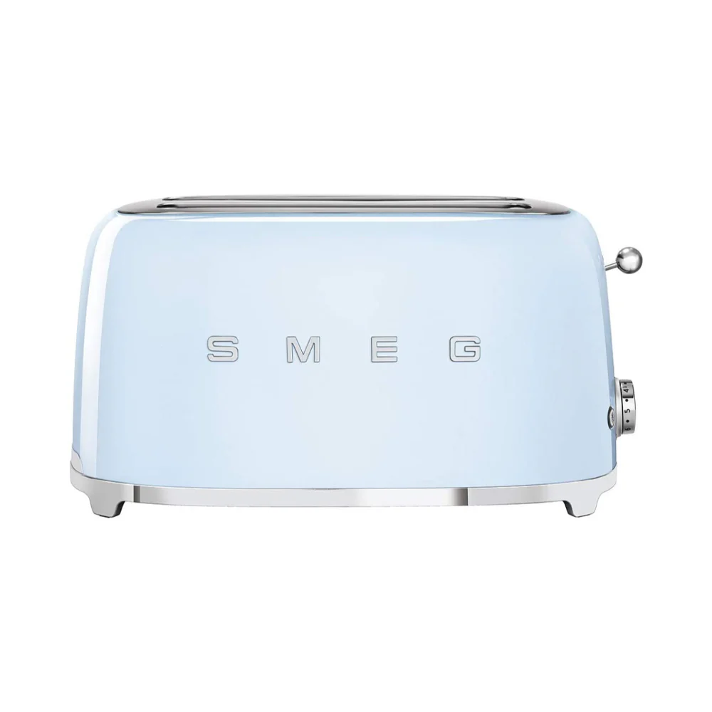 Smeg 50's Retro Style 4-Slice Toaster 1500W Pastel Blue