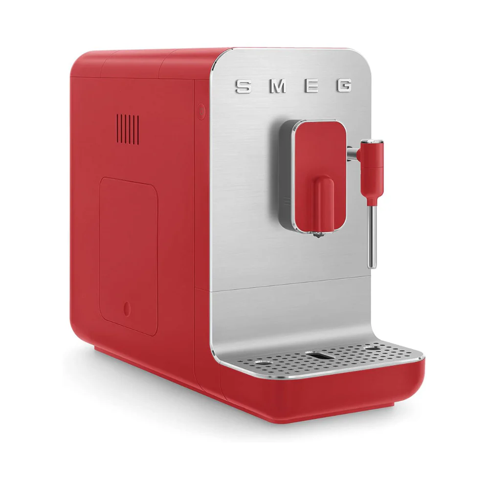Smeg Bean to Cup Coffee Machine 1.4L Matte Red - Image 2