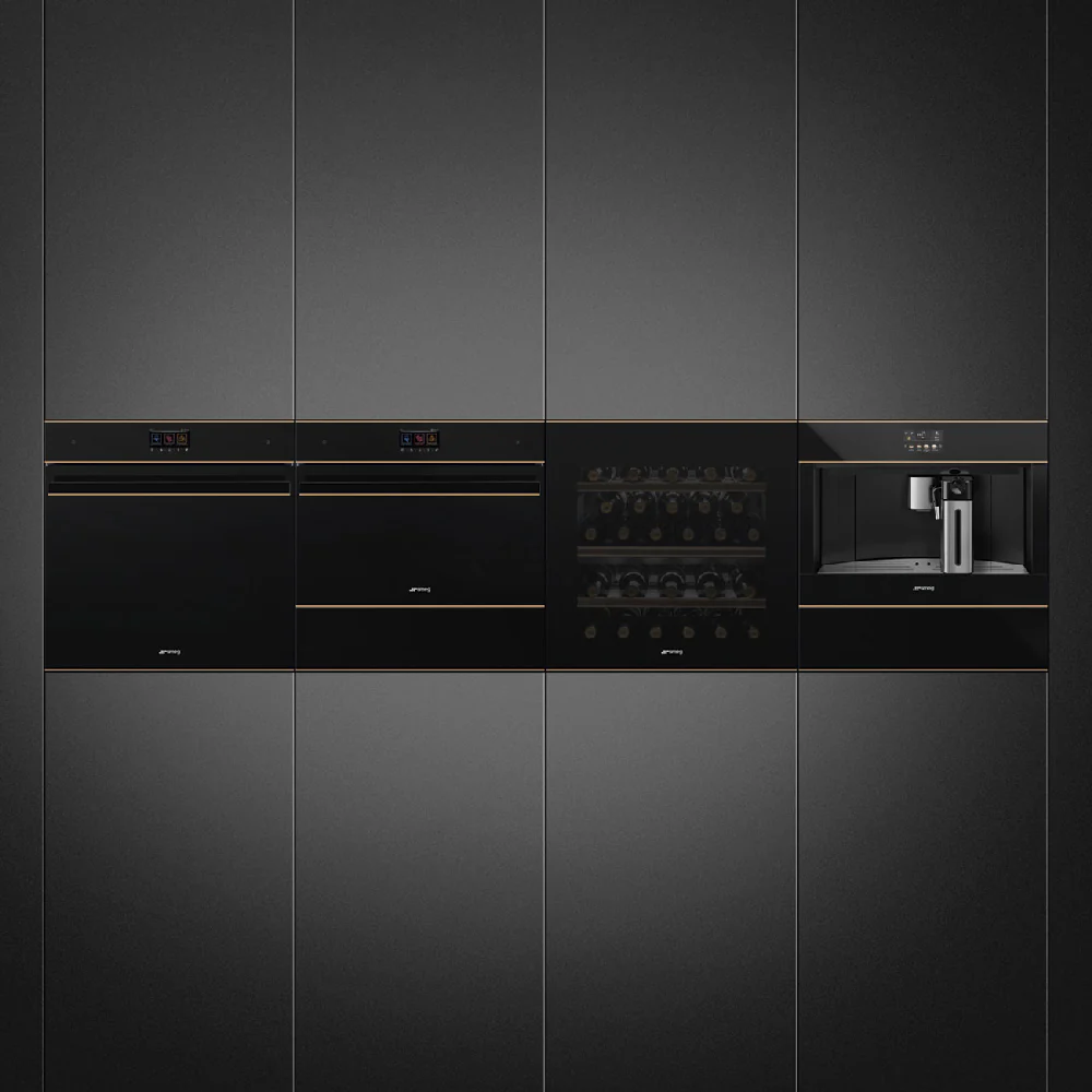 Smeg Dolce Stil Novo Built In Reheat Warming Drawer Black - Image 3