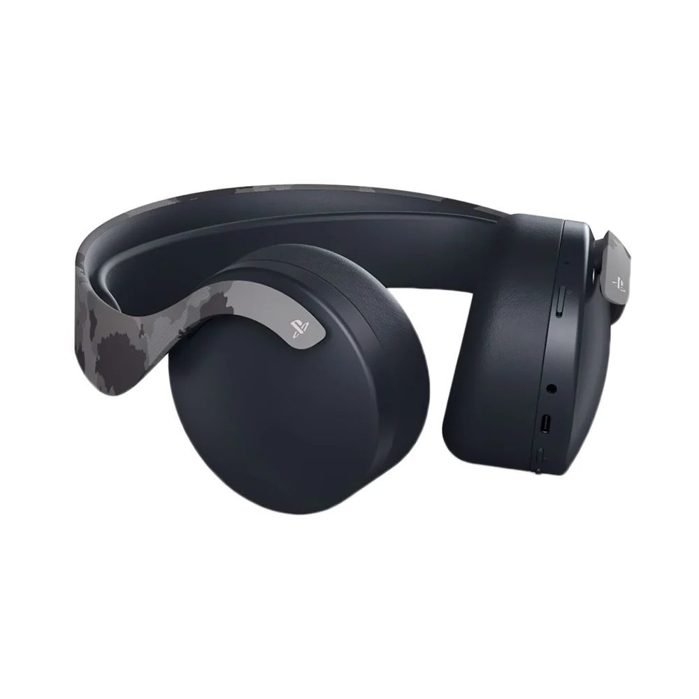 Sony Play Station 5 Pulse 3D Wireless On-Ear Headphone Grey Camouflage - Image 3