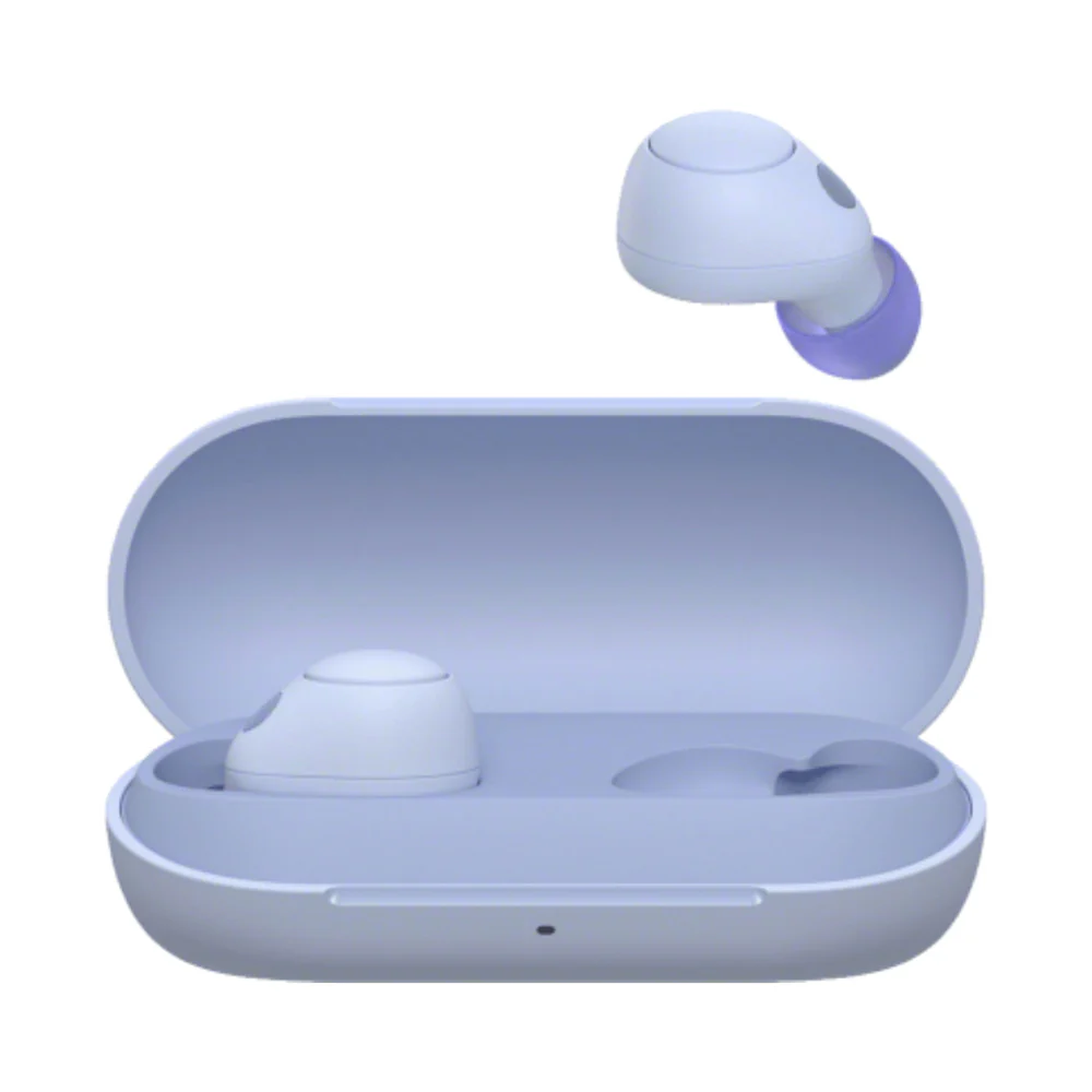 Sony Noise Cancelling True Wireless Earbuds Violet - Image 3
