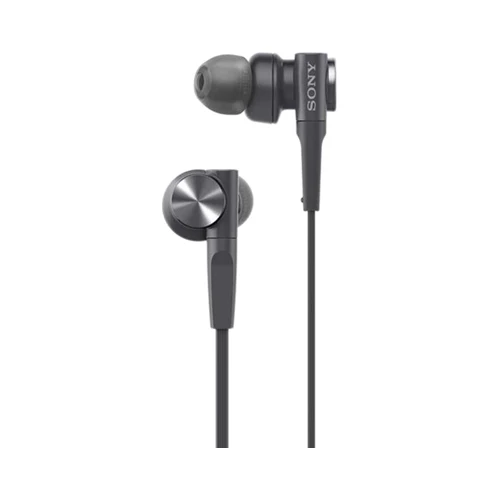 Sony Wired In-Ear Earphones with Mic Black - Image 2