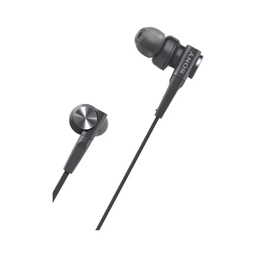 Sony Wired In-Ear Earphones with Mic Black - Image 3