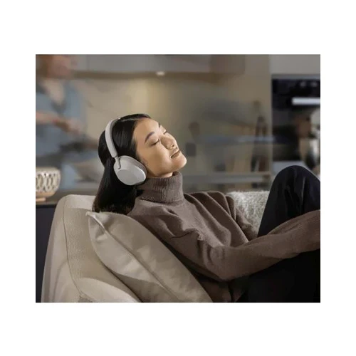 Sony Wireless Noise Cancelling Over-Ear Headphones Platinum Silver - Image 6