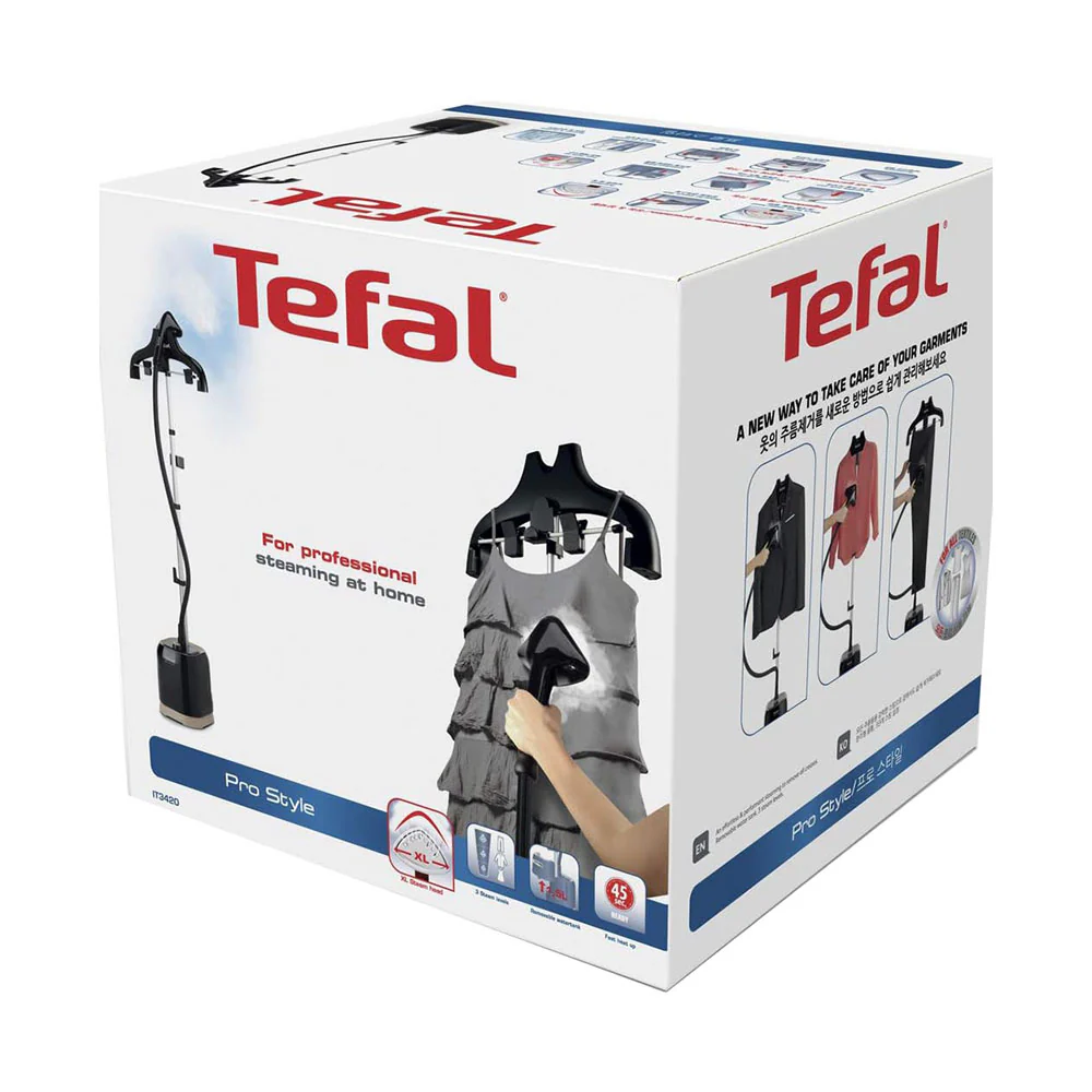 Tefal Pro Style Upright Garment Steamer 1.5L Black - Image 4