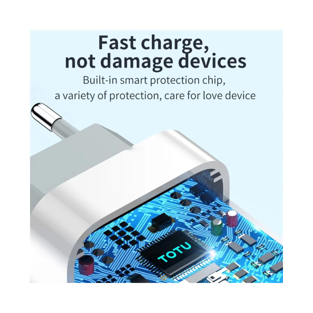 Totu Dual Port Wall Charger Cacq006 - Image 4