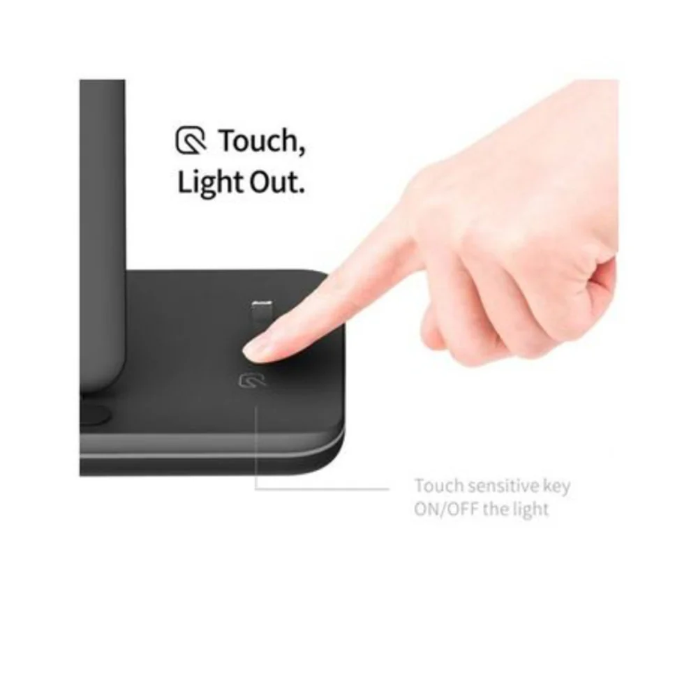 Trands 3-In-1 QI Standart Wireless Charger Black - Image 4